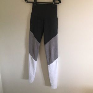 Onzie High Waist Grey Scale Yoga Pants